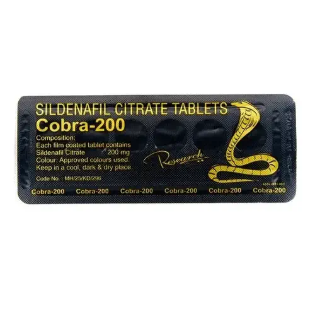 Black Cobra 200mg Timing Tablet Black Cobra 200mg Timing Tablet