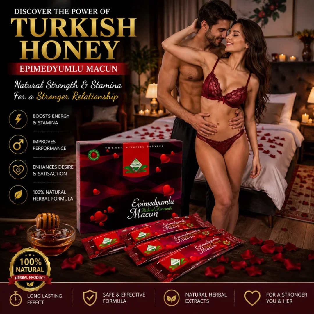 Epimedyumlu macun honey 12 sachets lowest price Epimedyumlu macun honey