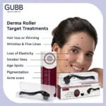 Derma roller system for hair