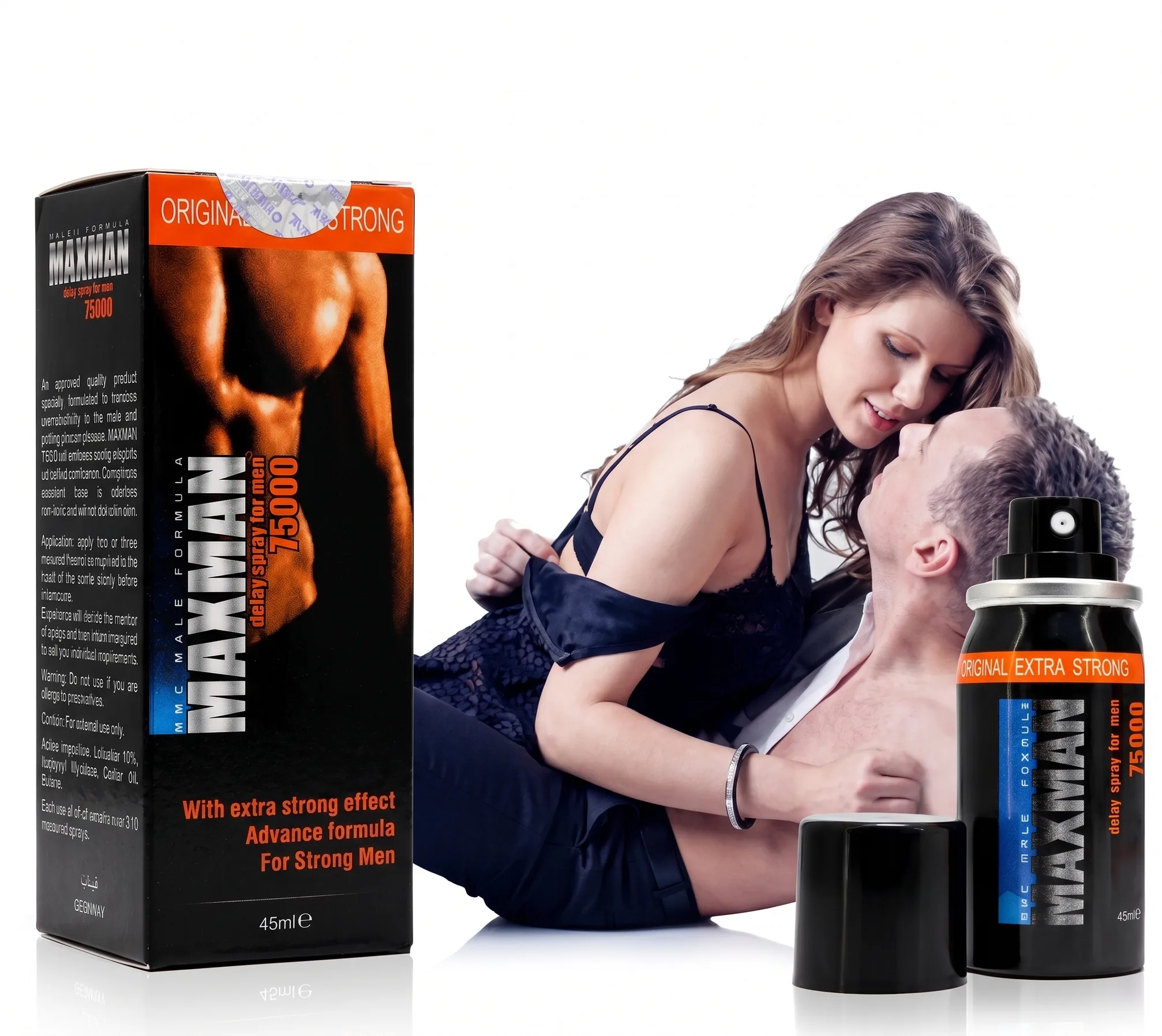 Maxman 75000 delay spray for men lowest price Maxman 75000 delay spray for men